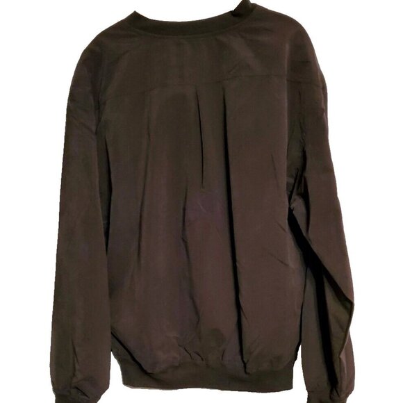 NWT Free Baru Sports Microfiber Golf Windshirt-SM-Black-Polyester Blend - Picture 2 of 5